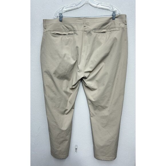 Public Rec Pants Mens 42x30 Dealmaker Workday 2.0 Khaki/Beige Five Pocket Chino - Picture 2 of 10